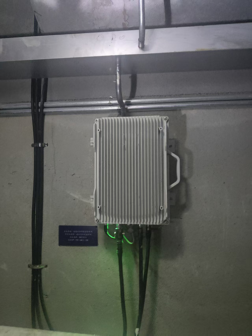  青河电力管廊覆盖漏缆方式案例